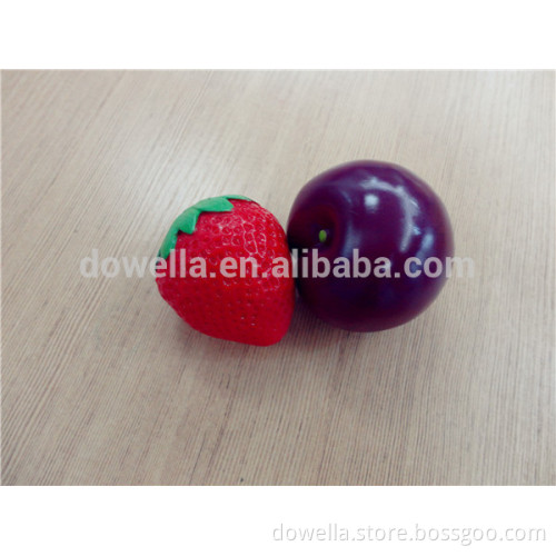 vinyl vegetable and fruit toys for home decoration /home decoration for kids